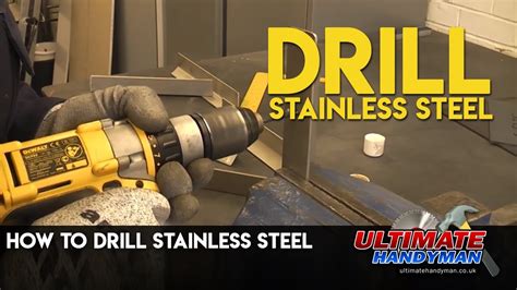 how to drill stainless steel sheet metal|drilling speeds for 304 stainless.